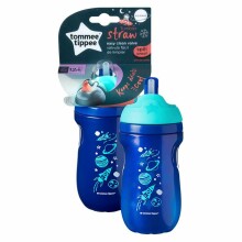 Tommee Tippee Art.33953 Active termos-krūzīte Insulated Straw 260ml 12m+