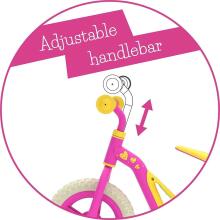 Chillafish Charlie balance bike Pink