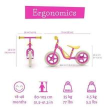 Chillafish Charlie balance bike Pink