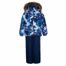 Huppa'21 Winter Art.41480030-92886  Утепленный комплект термо куртка + штаны [раздельный комбинезон]