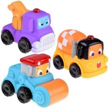 Jok City Car Art.ZA4737 Mīksto auto komplekts 3gab