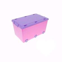 Tega Baby Art.77340 Ящик для игрушек на колесиках Chomik 52l