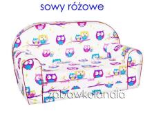 Kapri bērnu divāns mīkstais sēdeklis Sofa 100cm