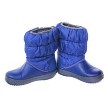 Crocs™ Kids' Winter Puff Boot Art.14613-4BH Cerulean Blue Bērnu zābaki ar siltinājumu