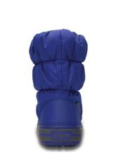 Crocs™ Kids' Winter Puff Boot Art.14613-4BH Cerulean Blue Bērnu zābaki ar siltinājumu