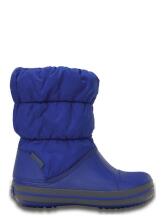 Crocs™ Kids' Winter Puff Boot Art.14613-4BH Cerulean Blue Bērnu zābaki ar siltinājumu