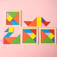 Happy Toys Puzzle Art.8709 Wooden Tangram Puzzle