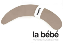 La Bebe™ Moon Maternity Pillow Cover  Art.7775 Dark Beige