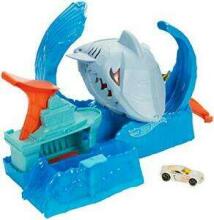 Mattel Hot Wheels Robo Shark Frenzy Art.GJL12 Auto trase - Haizivs