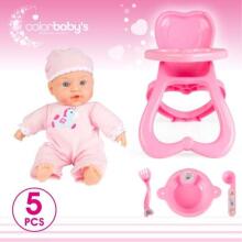 Colorbaby Toys Doll Art.46797 Кукла+Кресло для кормления