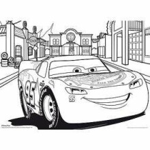 Lisciani Giochi Supermaxi Cars Art.63963 Двухсторонний пазл-раскраска