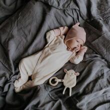 Wooly Organic Sleepsuit Art.1-98-50-07 Ecru Ползунок с длинными рукавами из органического хлопка