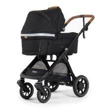 Emmaljunga Sento Outdoor Art.78989 Black  Stroller with cradle