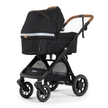 Emmaljunga Sento Art.79353 Outdoor Black Коляска 2 в 1
