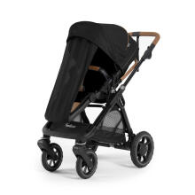 Emmaljunga Sento Art.79353 Outdoor Black Коляска 2 в 1