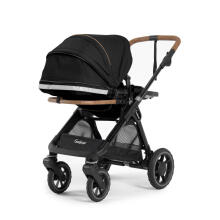 Emmaljunga Sento Art.79353 Outdoor Black Коляска 2 в 1