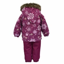 Huppa'21 Avery Art.41780030-94234 Šilta kūdikio žieminė šiltų kostiumų striukė + kelnės