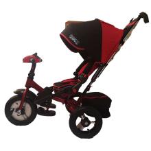 Nakko Galaxy Little Tiger Brown Art. 79886 Детский интерактивный трехколесный велосипед со световыми и звуковыми эффектами, c надувными колёсами и пультом