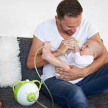 Nosiboo Baby Care Pro Green Электрический детский назальный аспиратор