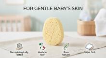 La Bebe™ Натуральная губка для купания малыша, арт. 34785, особенно мягкая, произведена в Италии