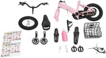 Kids Bike Wheels Collas 12' Pink Art.8059 Children's two-wheeled bicycle with additional wheels