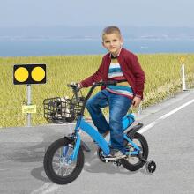 Kids Bike Wheels Collas 12' Blue Art.8061 Children's two-wheeled bicycle with additional wheels