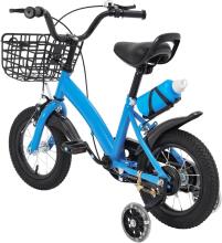 Kids Bike Wheels Collas 12' Blue Art.8061 Children's two-wheeled bicycle with additional wheels