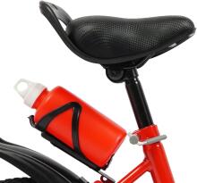 Kids Bike Wheels Collas 12' Red Art.8062   Children's two-wheeled bicycle with additional wheels