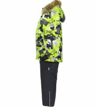 Huppa'18 Winter Art.41480030-72547 Утепленный комплект термо куртка + штаны [раздельный комбинезон] (92-134 cm)