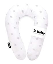 La Bebe™ Snug Cotton Nursing Maternity Pillow Art.80931 Stars Pillow with buckwheat filling 20*70cm