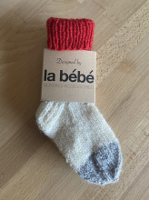 La Bebe™ Lambswool Natural Eco Socks Art.81019 Random Натуральные шерстяные носочки для новорожденного