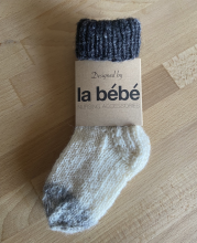 La Bebe™ Lambswool Natural Eco Socks Art.81019 Random Натуральные шерстяные носочки для новорожденного