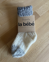 La Bebe™ Lambswool Natural Eco Socks Art.81019 Random Dabīgas vilnas adītas bērnu zeķītes