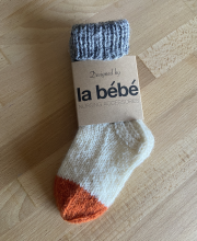 La Bebe™ Lambswool Natural Eco Socks Art.81019 Random Натуральные шерстяные носочки для новорожденного