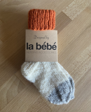 La Bebe™ Lambswool Natural Eco Socks Art.81019 Random Натуральные шерстяные носочки для новорожденного