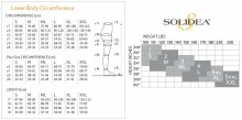„Solidea“ mikromasažo stebuklingos kelnaitės 12 mmHg „Micromassage“ šortai (S-5XXL)