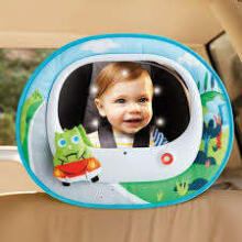 Munchkin Firefly Insight Mirror Art.012064 Interaktivais spogulis Bērna novērošanai automašīnā (regulējamais)