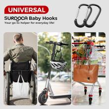 Surdoca Pram Hook for Mum Art.81378  Āķis ratu rokturim