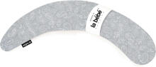 La Bebe™ Moon Maternity Pillow Cover Art.81479 Oriental Light Grey Satin Дополнительный чехол [навлочка] для подковки 36*185cm