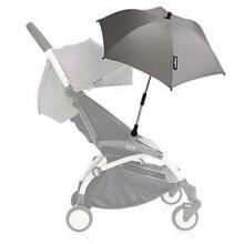 4Baby Sun Umbrella Art.8155 Grey Universālais Ratu Saulessargs/Lietussargs ratiņiem