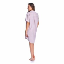 Doctornap Night Shirt Art.KW.9988 Light Pink  Ночная рубашка для беременных/кормящих с коротким рукавом