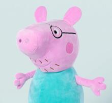 Peppa Pig Daddy Art.109261005 Mīksta rotaļlieta Tētis, 37 cm