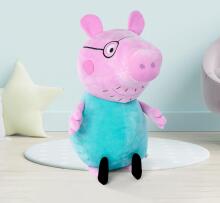 Peppa Pig Daddy Art.109261005 Mīksta rotaļlieta Tētis, 37 cm