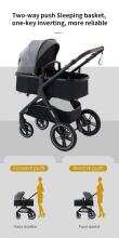 Kids Buggy 3 in 1 Art.X1 Pink   Детская коляска 3 в 1