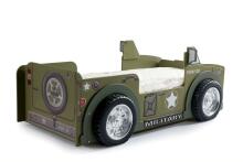 Plastiko Jeep Art.81919 Ergonomiska bērnu gulta - Mašīna ar  matraci 190x90 cm