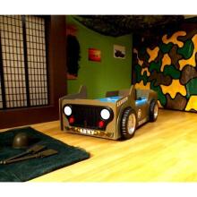Plastiko Jeep Art.81919 Ergonomiska bērnu gulta - Mašīna ar  matraci 190x90 cm