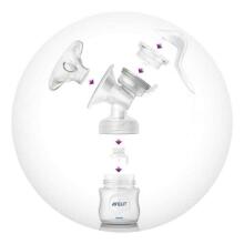 Philips Avent Natural Breast Pump Art.SCF330/20 Manuālais krūts pumpis