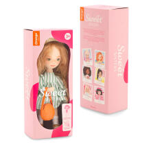 Orange Toys Sweet Sisters Sunny in a Striped Dress Art.SS02-20 Plush toy (32cm)