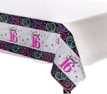 Amscan Sweet16  Art.571466  Galdauts 137x259 cm