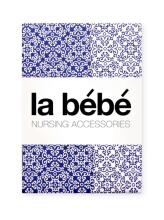 La Bebe™ Sleep Satin 100x135 Art.82516 Grey Детский хлопковый пододеяльник 100x135см